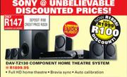 Sony DAV-TZ130 Component Home Theatre System