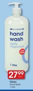 Clicks Hand Wash-1 Ltr each
