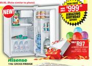 Hisense Fridge-110ltr