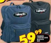 Fullmarks 2-Division Lare Backpacks