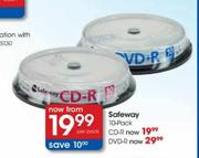 Safeway 10 Pack CD-R-Per Pack