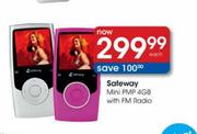 Safeway Mini PMP 4GB With FM Radio