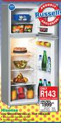 Hisense 220 Ltr Gross Metallic, Top Freezer