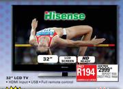 Hisense 32" LCD TV