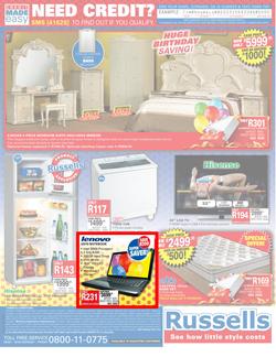 Russells (24 May - 20 Jun), page 16