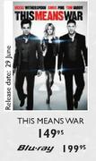 Blu-Ray This Means War