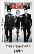 DVD This Means War