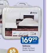 Safeway Single Tie Down Electric Blanket