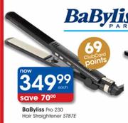 Babyliss Pro 230 Hair Straightener