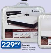 Safeway Double Tie Down Electric Blanket