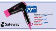 Safeway Compact Hairdryers-1200W