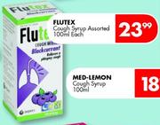 Flutex Cough Syrup Assorted-100ml Each