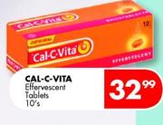 Cal-C-Vita Effervescent Tablets-10's