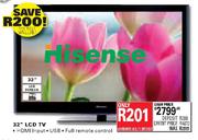 Hisense 32" LCD TV