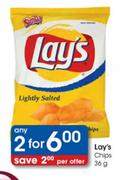 Lays Chips 2 x 36gm