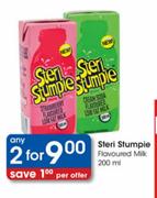 Steri Stumpie Flavoured Milk- 2 x 200ml