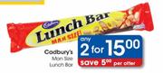 Cadbury's Man Size Lunch Bar- 2's