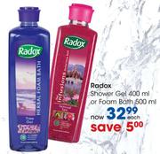 Radox Shower Gel-400ml Each