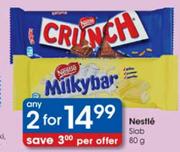 Nestle Slab-2 x 80g