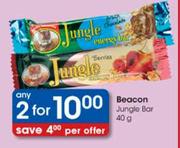 Beacon Jungle Bar-2 x 40g