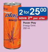 Power Play Energy Drink-2 x 250ml