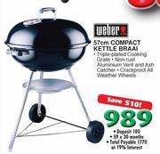 Weber Compact Kettle Braai-57cm-