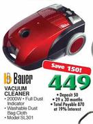 Bauer Vacuum Cleaner-2000W(SL301)