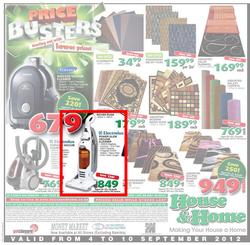 House & Home : Price Busters (4 Sep - 10 Sep), page 16