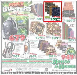 House & Home : Price Busters (4 Sep - 10 Sep), page 16