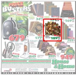 House & Home : Price Busters (4 Sep - 10 Sep), page 16