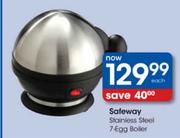 Safeway Stainless Steel 7-Egg Boiler-Each