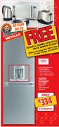 Defy Metallic Combi Fridge-360 Ltr