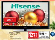 Hisense LCD TV-39"(99cm)
