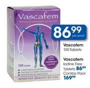 Vascafem Tablets-100's