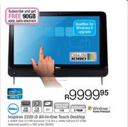 Dell Inspiron 2320 i3 All-In-One Touch Desktop-23"