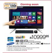 Samsung i3 Touch All-in-One Desktop-21.5"