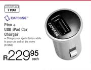 Capdase Pico+USB iPad Car Charger
