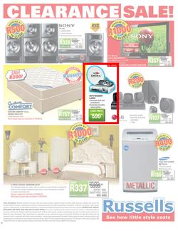 Russells : Clearance Sale (27 Dec - 12 Jan 2013), page 16
