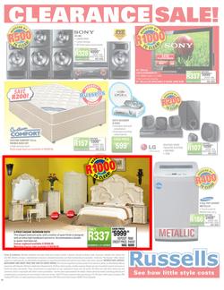 Russells : Clearance Sale (27 Dec - 12 Jan 2013), page 16