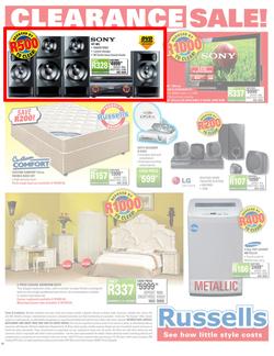 Russells : Clearance Sale (27 Dec - 12 Jan 2013), page 16