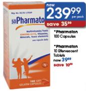 Pharmoton 10 Effervescent Tablets Per Pack