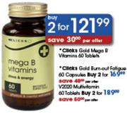 Clicks Gold V2020 Multivitamin-2X 60 Tablets