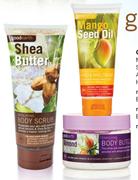 Good Earth Mango Seed Oil, Shea Butter Or Almond Milk Body Scrub-200g