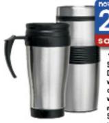 Clicks Stainless Steel Double-Walled Travel Mug Without Handle-500ml