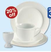 Clicks Cup & Saucer-4 Pack