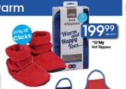 O'My Hot Slippers-Per Pair