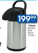 Clicks Stainless Steel Airport-1.9L Each