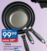 Clicks Aluminium Frying Pan-20cm Each