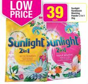 Sunlight Handwash Washing Powder 2-In-1-2kg Each