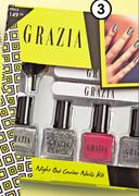 Grazia Silver & Pink Nail Caviar